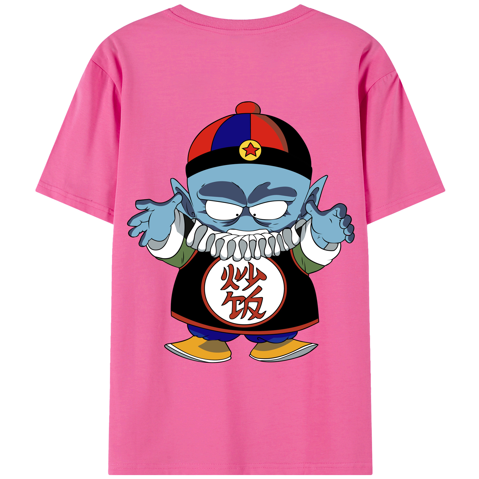 （画像用） ドラゴンボール DRAGON BALL レディース半袖Tシャツ(バックプリント)